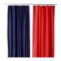 IKEA Snoa SNÖA Fabric SHOWER Curtain RED Stripe Tone on Tone Xmas Vinter