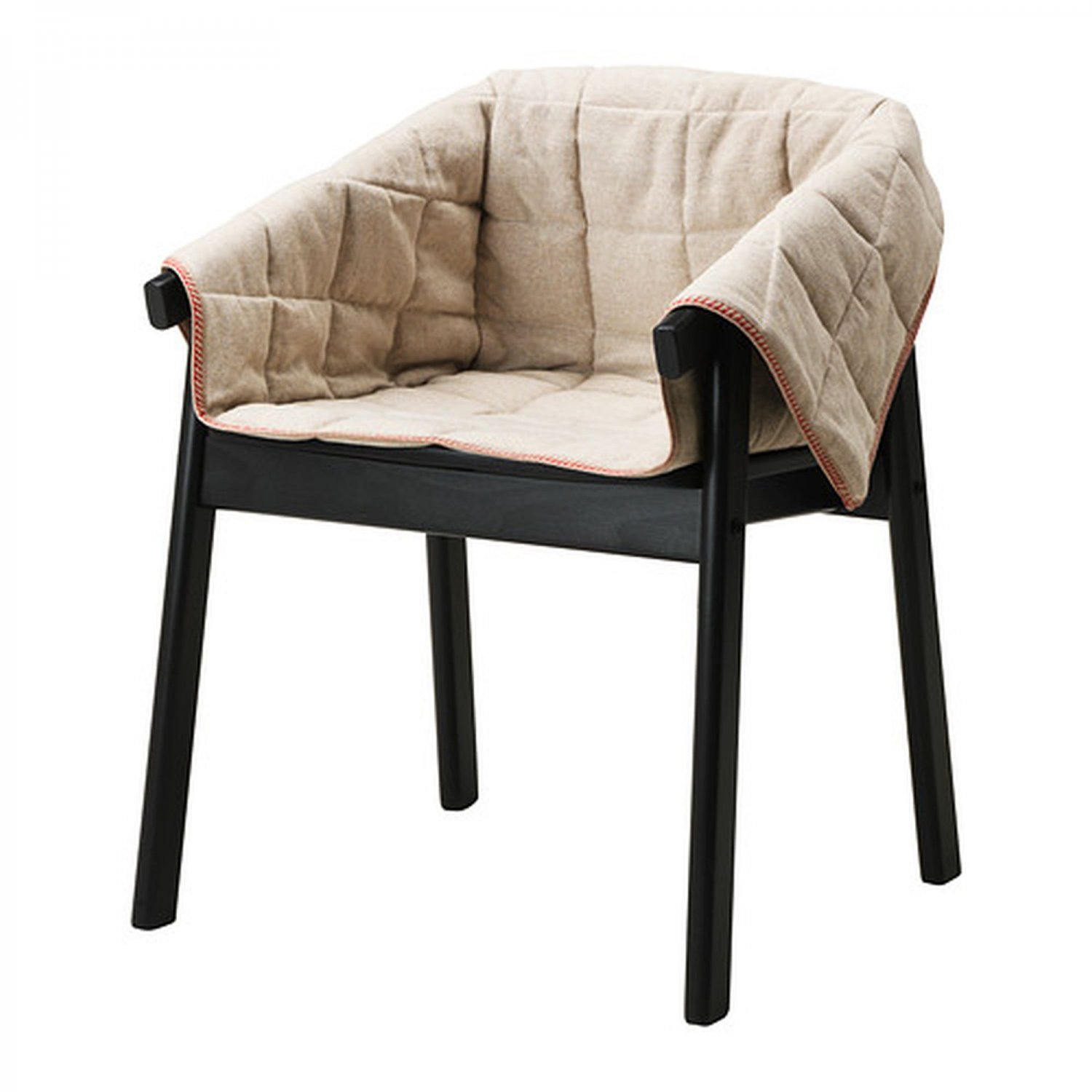 IKEA ESBJORN Chair SLIPCOVER Armchair Cover NATURAL Beige Linen ESBJÖRN