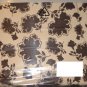 IKEA Ransby TWIN Single Duvet COVER Set BROWN Beige FLORAL Leaf MID CENTURY Retro MCM