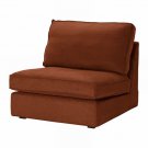 IKEA KIVIK 1 Seat Sofa SLIPCOVER Chair Cover TULLINGE RUST Brown Bezug Housse