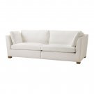 IKEA Stockholm 3.5 Seat Sofa SLIPCOVER Cover ROSTANGA WHITE Röstånga Bezug Housse
