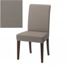 IKEA Henriksdal Chair SLIPCOVER Cover 21" 54cm NOLHAGA GRAY-BEIGE Grey Beige Gray