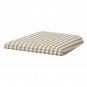 IKEA LERHAMN Dining Chair SLIPCOVER Cover SAGMYRA GRAY Gingham Check Grey Sågmyra