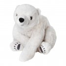 IKEA Snuttig POLAR BEAR Soft Plush Toy WHITE Xmas ADORABLE NWT Klappar