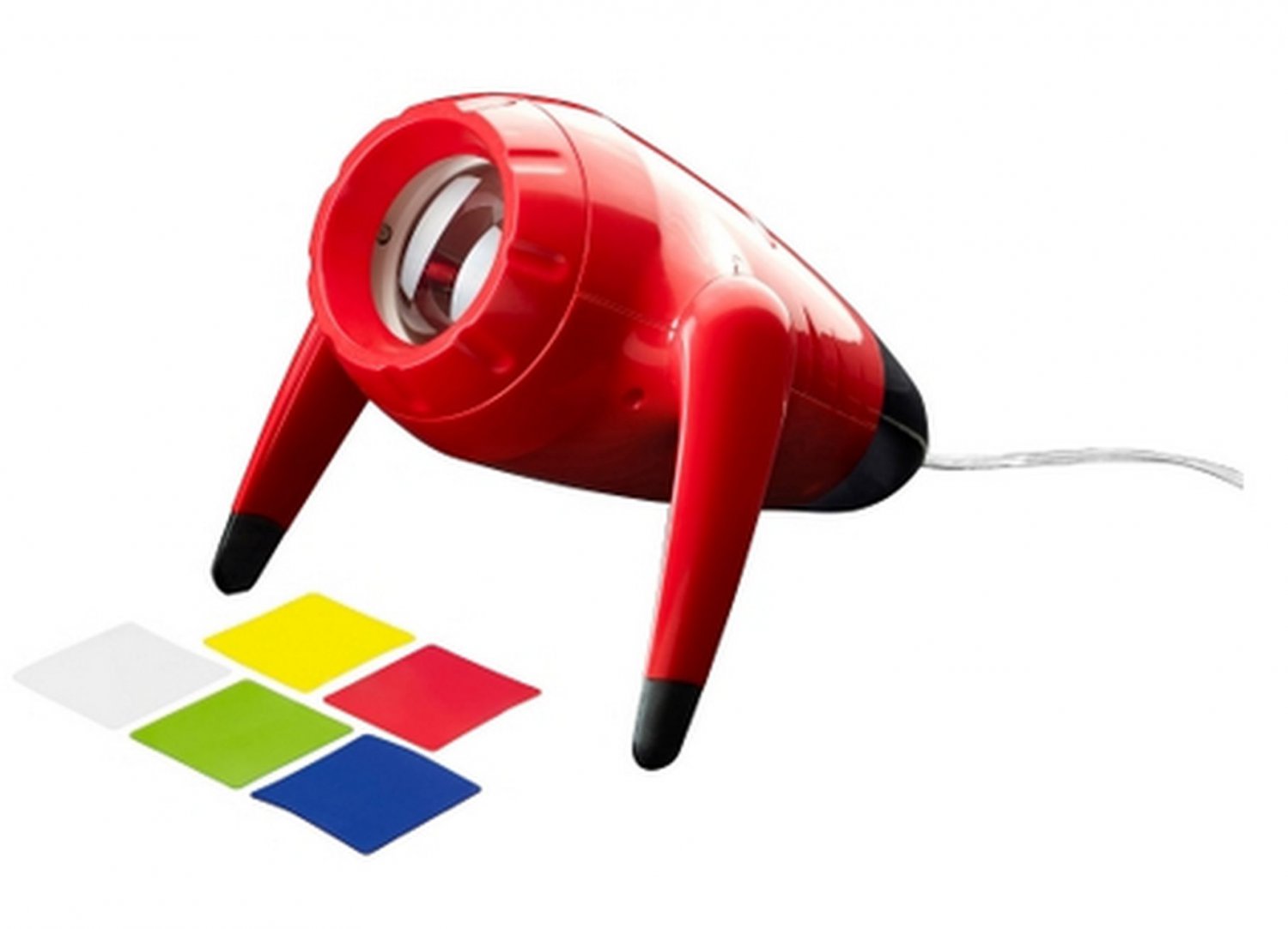 IKEA Sprida RED Table LAMP LED Projection Light Airplane Projection