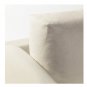 IKEA Nockeby 2 Seat Sofa SLIPCOVER Loveseat Cover RISANE WHITE Linen Blend 80inch