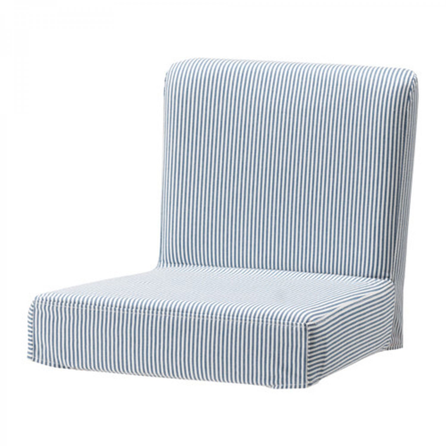 IKEA Henriksdal REMVALLEN Blue White Bar Stool SLIPCOVER Barstool COVER