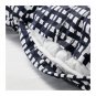 IKEA Bjornloka Ruta QUEEN Full Duvet COVER Pillowcases Set BLACK White ...