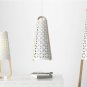 IKEA Torna Pendant Lamp CEILING LIGHT Modern WHITE and  Birch Wood Chandelier CONTEMPORARY