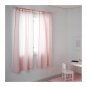 IKEA Nyvaken CURTAINS Drapes PINK Check Gingham Country Classic Tie Top