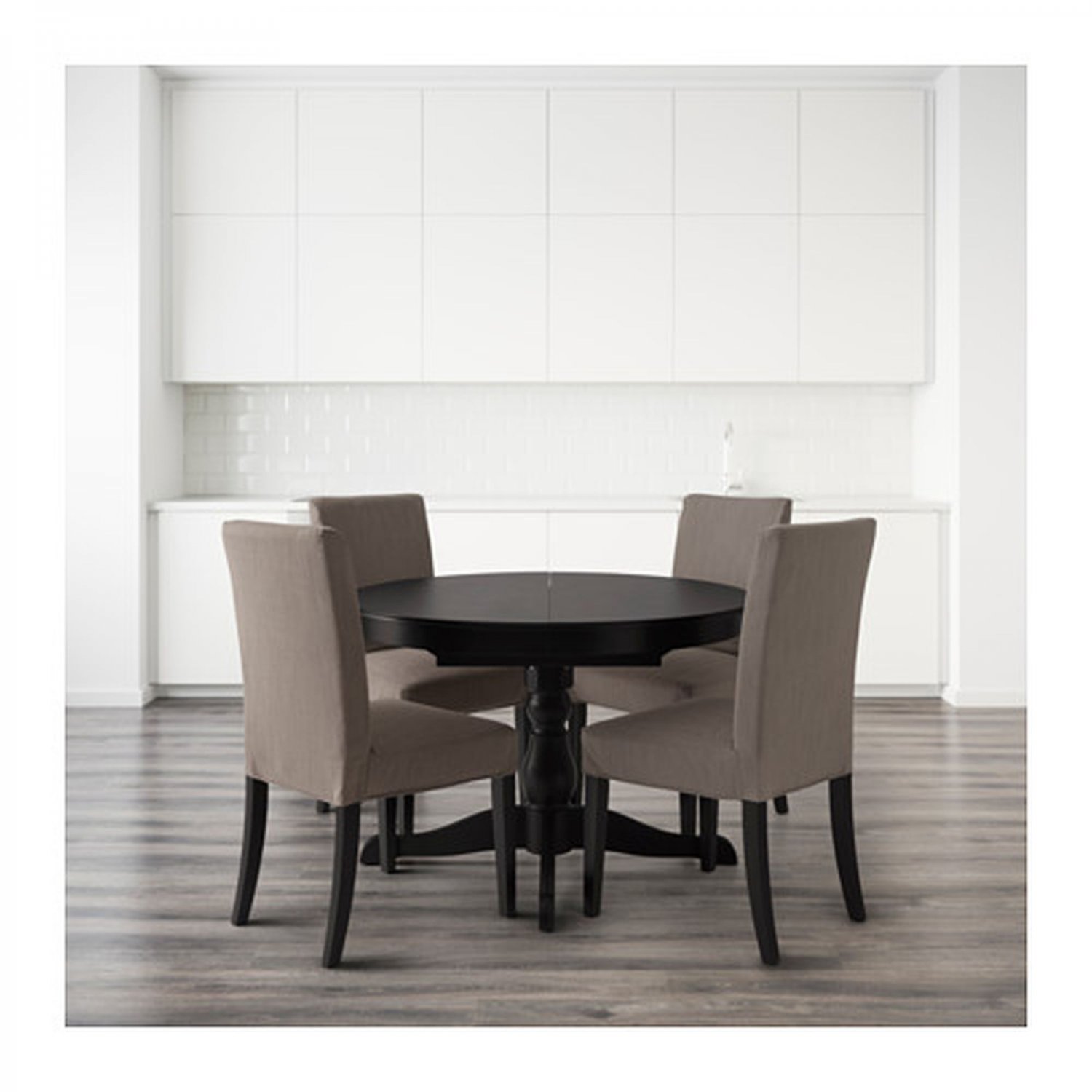 IKEA HENRIKSDAL Chair SLIPCOVER Cover 21" 54cm NOLHAGA GRAY-BEIGE Grey