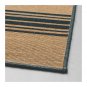 IKEA Vinter 2016 GRAY Striped Tolle Pattern RUG Area Throw Mat LOW PILE Natural Gray XMAS Grey