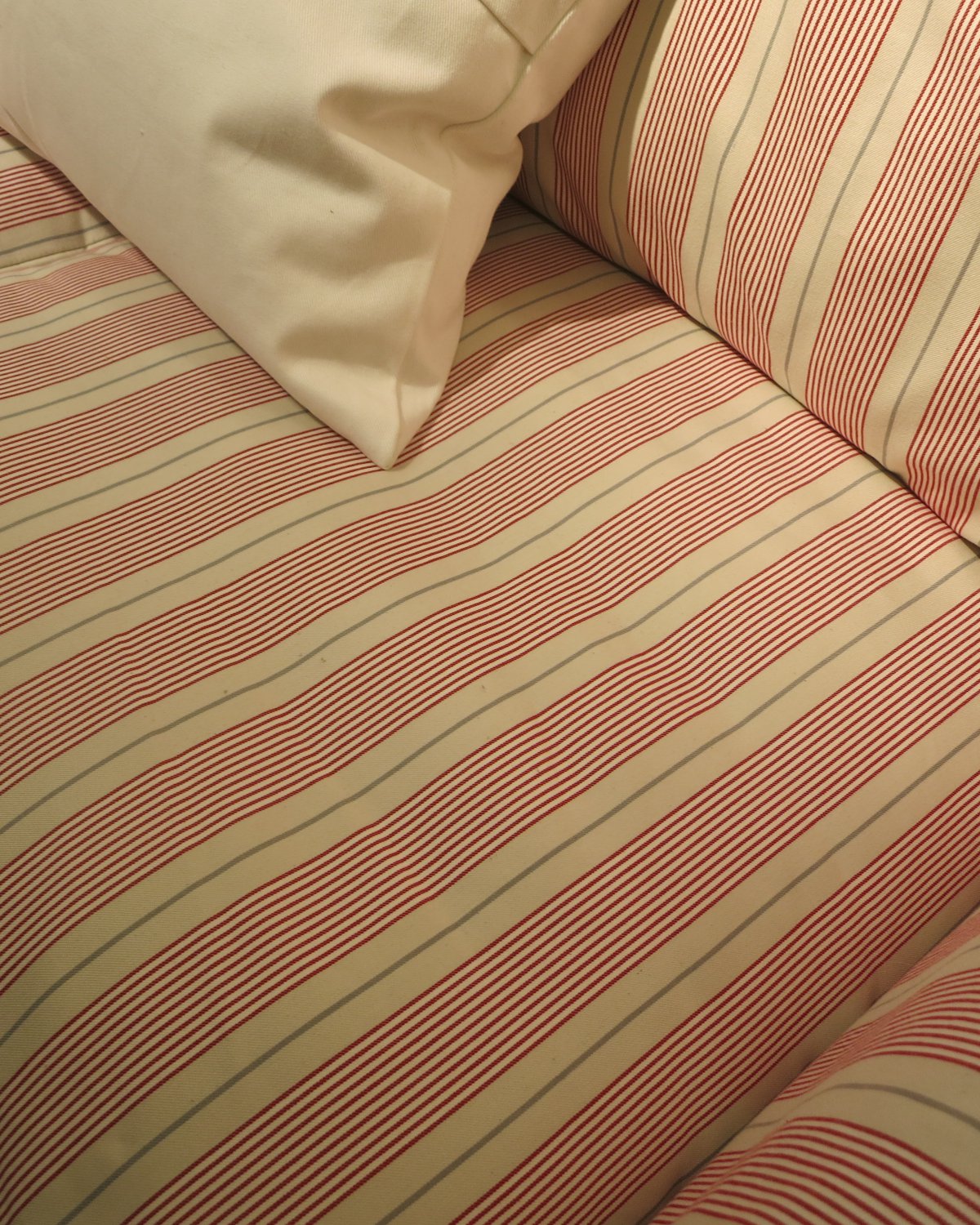 IKEA Ektorp 2 Seat Sofa SLIPCOVER Loveseat Cover MOBACKA Red Cabana