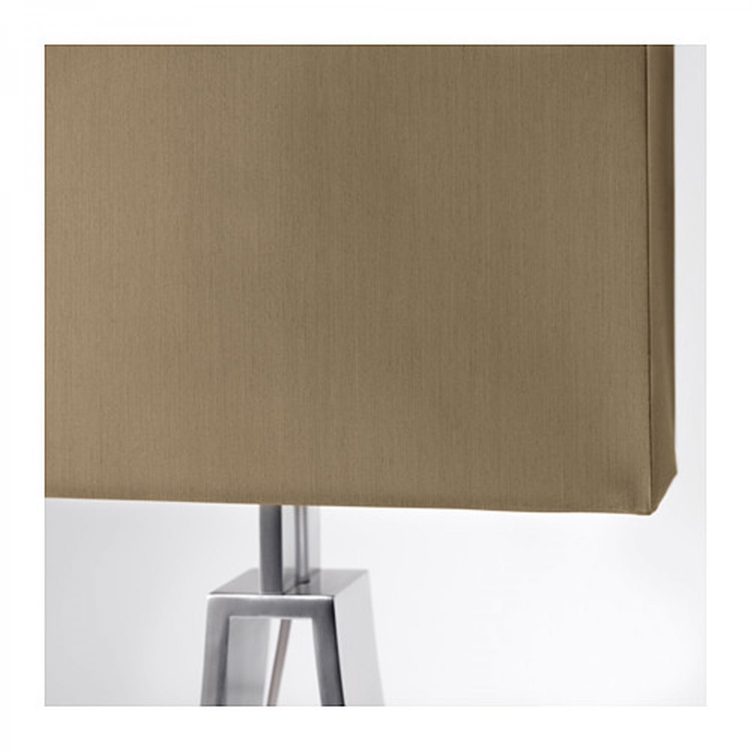 IKEA Klabb Table Lamp Light Brown Modern Aluminum Base Architectural
