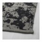 IKEA Svartan Area Runner RUG Mat Black Gray WOOL Modern Art SVÃRTAN Flatwoven 2 ' 11 "x9 ' 10 "