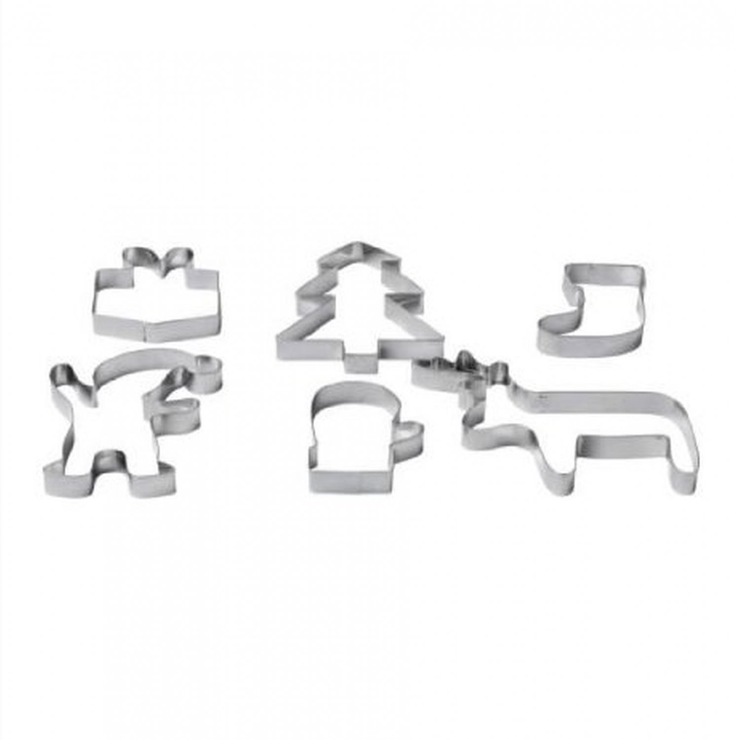 IKEA Snorik SNÖRIK PASTRY CUTTER Set Christmas Cookie 6 stainless steel