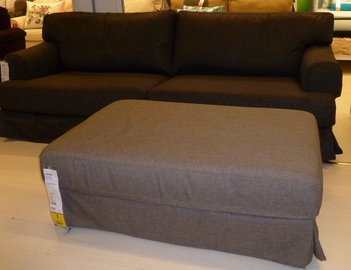 IKEA Hovas Sofa SLIPCOVER Cover GRADDO BROWN Gräddö HOVÅS New