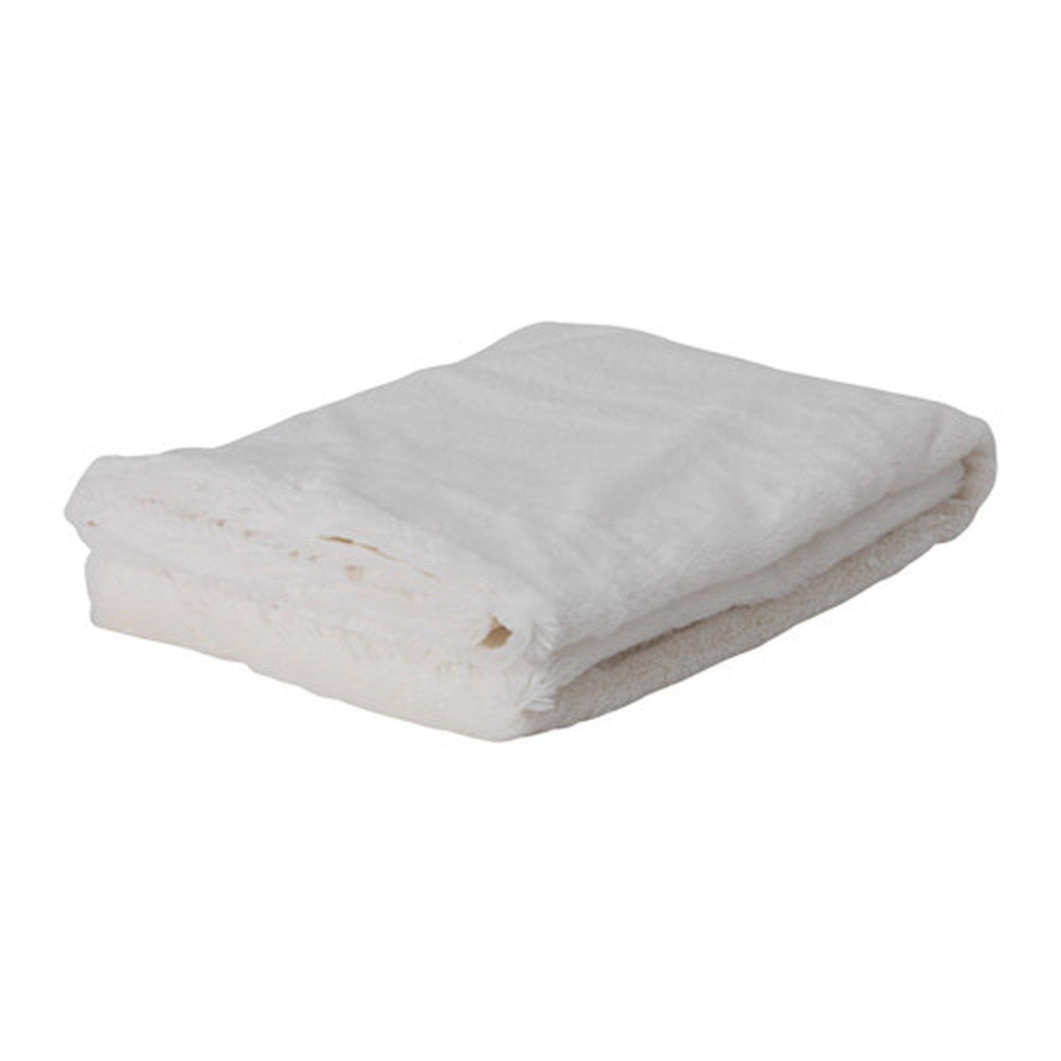 IKEA Idasofia Bedspread Throw BLANKET Afghan Off-White Pale Cream ...