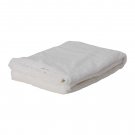 IKEA Idasofia Bedspread Throw BLANKET Afghan Off-White Pale Cream WInter White