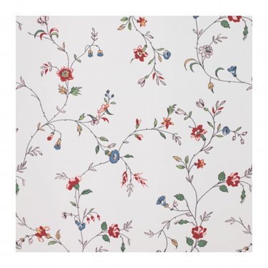 Ikea Ljusoga Fabric Shower Curtain Multicolor White Floral Ljusoga