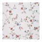 IKEA Ljusoga FABRIC SHOWER CURTAIN Multicolor White Floral LJUSÖGA Scandinavian Country