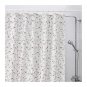 IKEA Ljusoga FABRIC SHOWER CURTAIN Multicolor White Floral LJUSÖGA Scandinavian Country