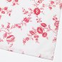 IKEA Inbjudande Square TABLECLOTH Red White Cotton Floral Retro Dot Design Fabric