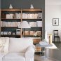 IKEA Ektorp Loveseat sofa w Chaise Lounge COVER 3-seat sectional SLIPCOVER Blekinge White Cotton