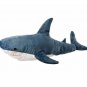 IKEA Blahaj SHARK Blue White LARGE 42" Soft Plush Toy NWT Retired New