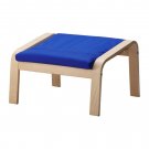 IKEA Poang POÄNG Footstool CUSHION Granan BLUE Ottoman Cover Granån