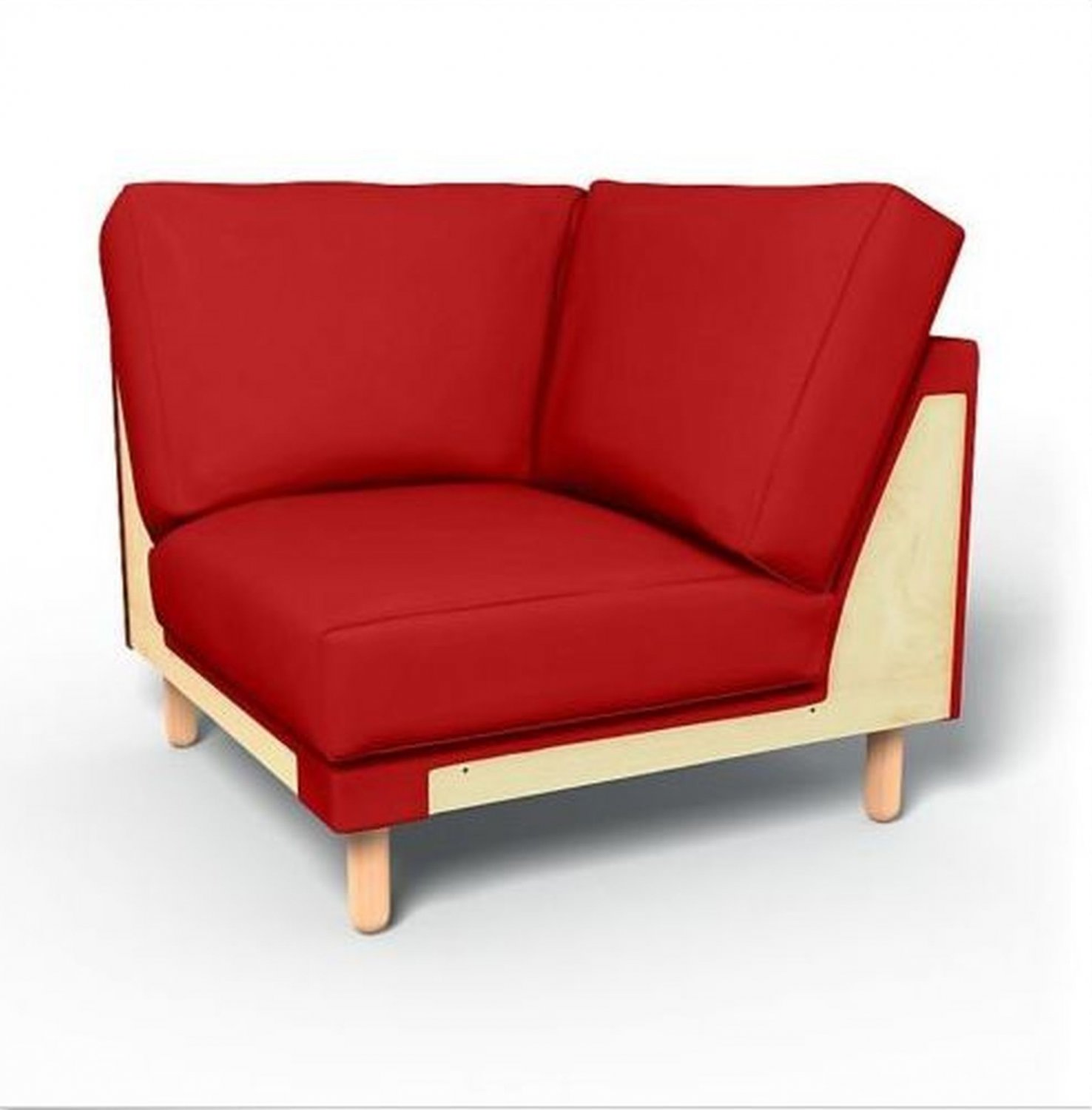 IKEA Corner Section SLIPCOVER Cover FINNSTA RED