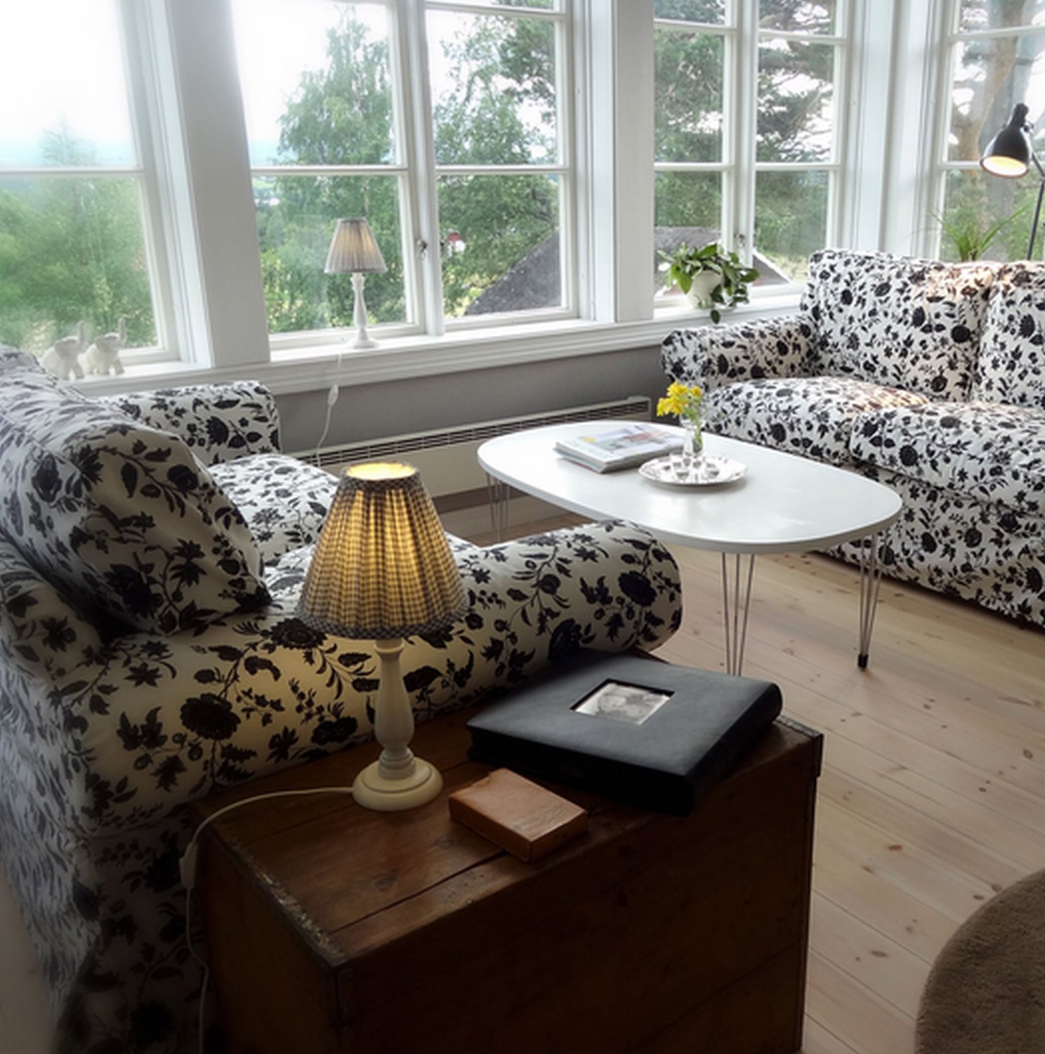 IKEA Ektorp Sofa Bed COVER Hovby BLACK WHITE Bettsofa Bezug SLIPCOVER