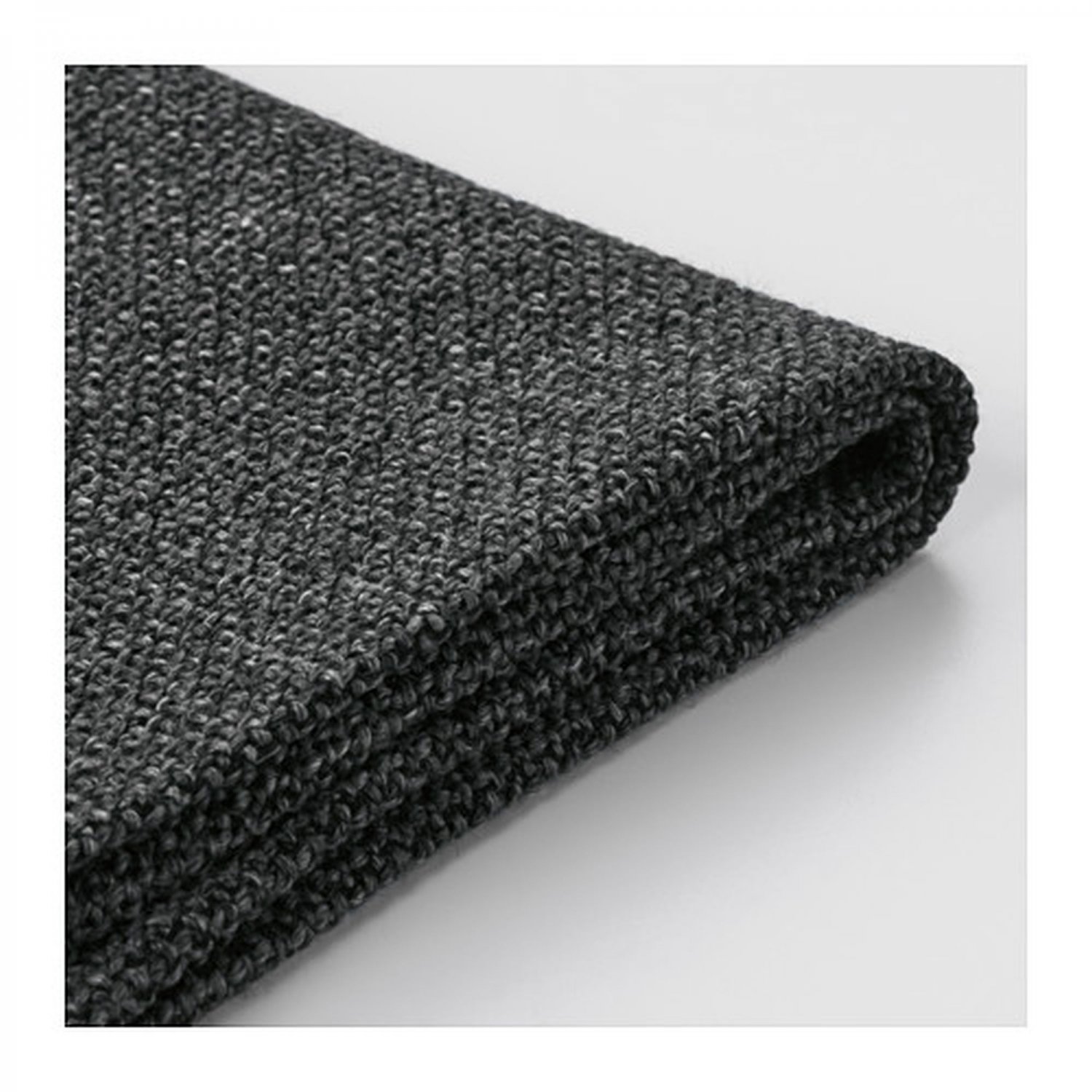 IKEA Nockeby SLIPCOVER 3 Seat Sofa COVER Teno DARK GRAY Tenö Dk Grey New