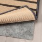 IKEA Vinter 2017 GRAY Wavy Stripe Pattern RUG Area Throw Mat LOW PILE Natural XMAS Grey
