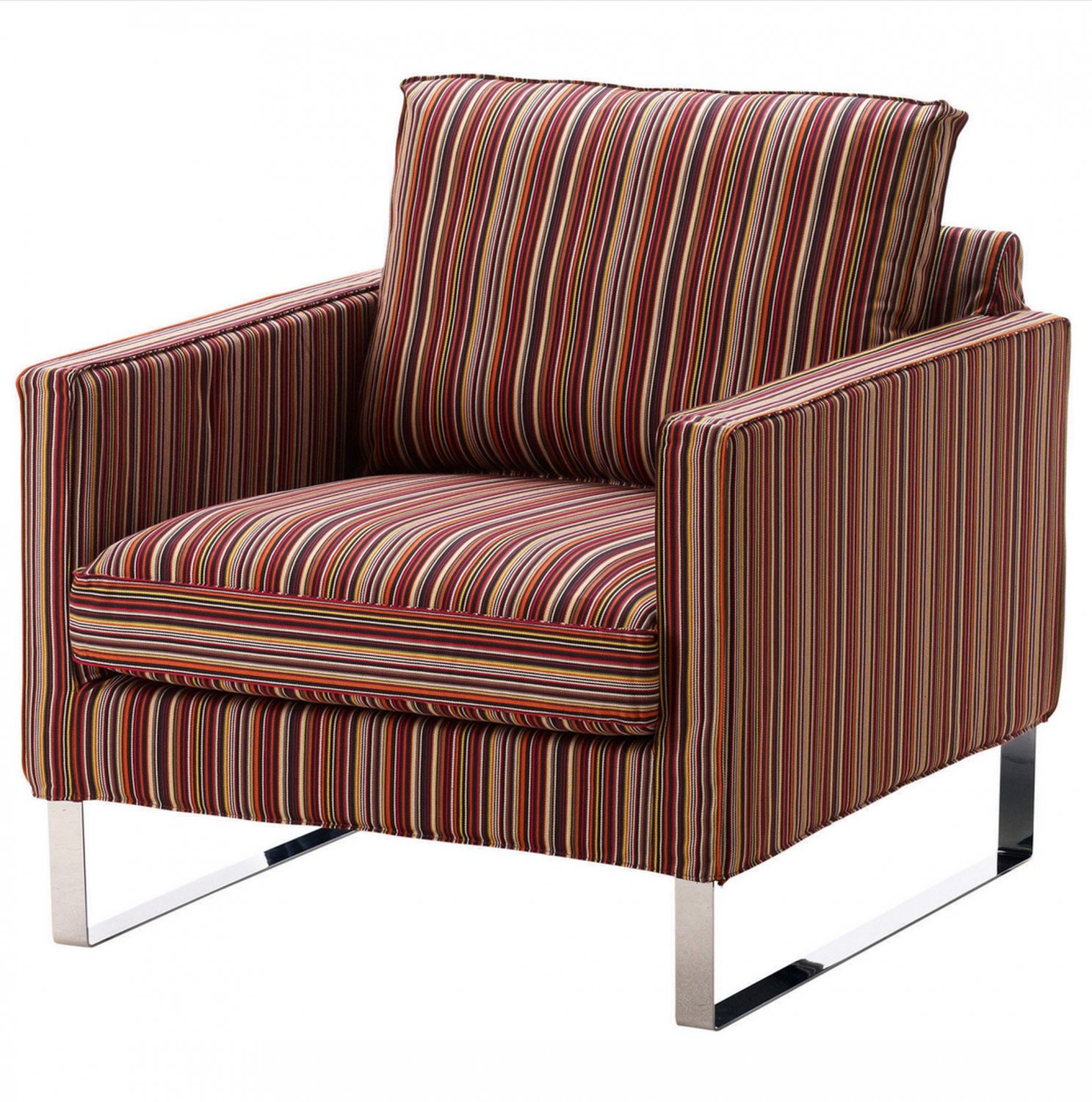 IKEA Mellby Armchair SLIPCOVER Chair Cover KULLADAL Multicolor Stripes