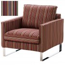 IKEA Mellby Armchair SLIPCOVER Chair Cover KULLADAL Multicolor Stripes