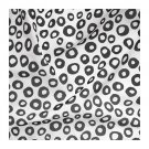 IKEA Sommar 2018 Drapes CURTAINS  Black White 2 Panels Dots Circles Spots Pattern