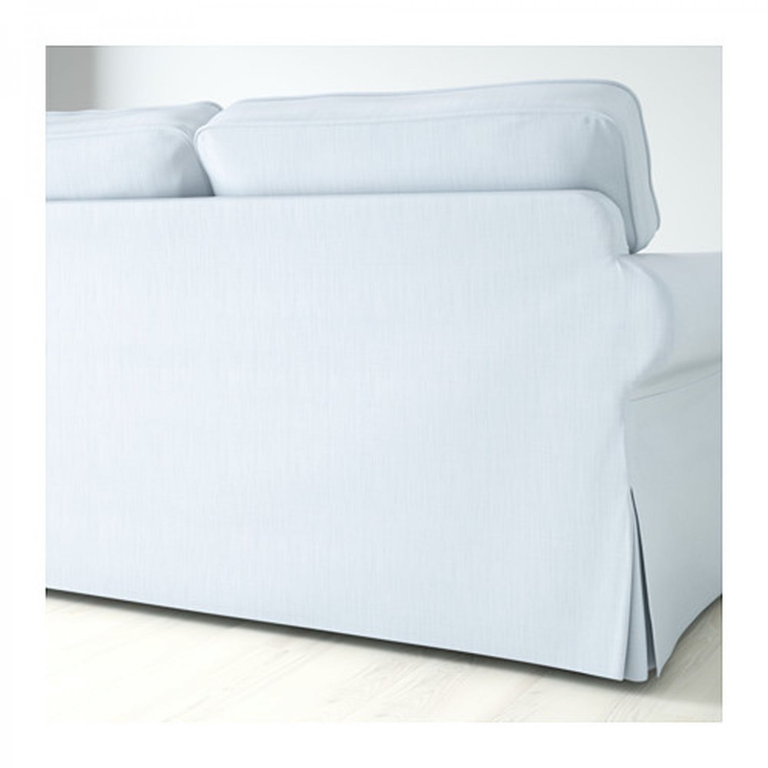 IKEA Ektorp Loveseat sofa w Chaise SLIPCOVER 3seat sectional sofa