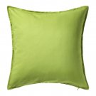 IKEA Gurli CUSHION COVER Pillow Sham GREEN 20" x 20" Zippered