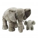 IKEA Leddjur ELEPHANT Elefant MOM ( Dad  ) and BABY Soft Plush Toy  NWT Safari Africa