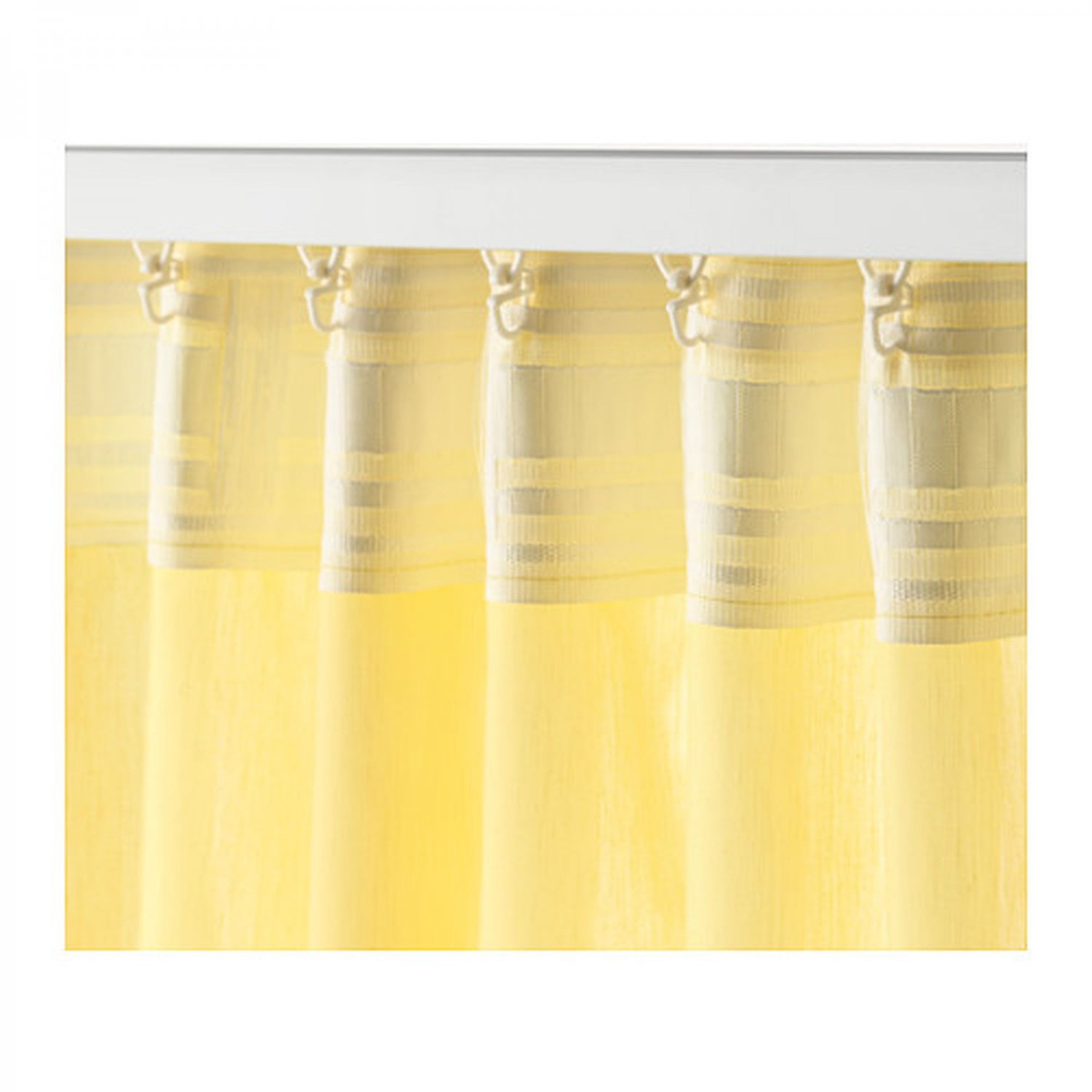 IKEA Vivan CURTAINS Drapes YELLOW 2 Panels 98" New