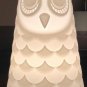 IKEA Solbo White OWL Table Desk Lamp Light 9" Soft Modern Lighting Athena