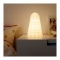 IKEA Solbo White OWL Table Desk Lamp Light 9" Soft Modern Lighting Athena