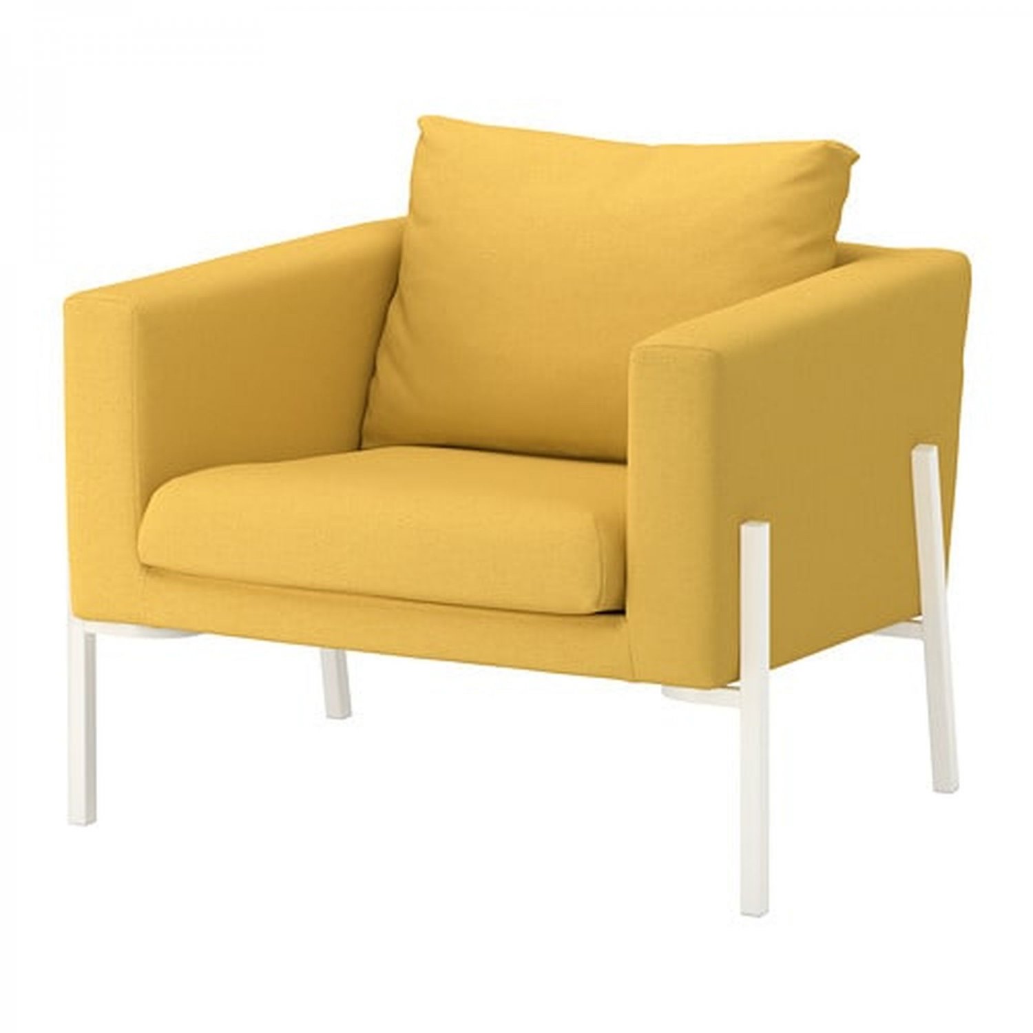 IKEA Koarp Armchair SLIPCOVER Chair Cover ORRSTA GoldenYellow YELLOW New