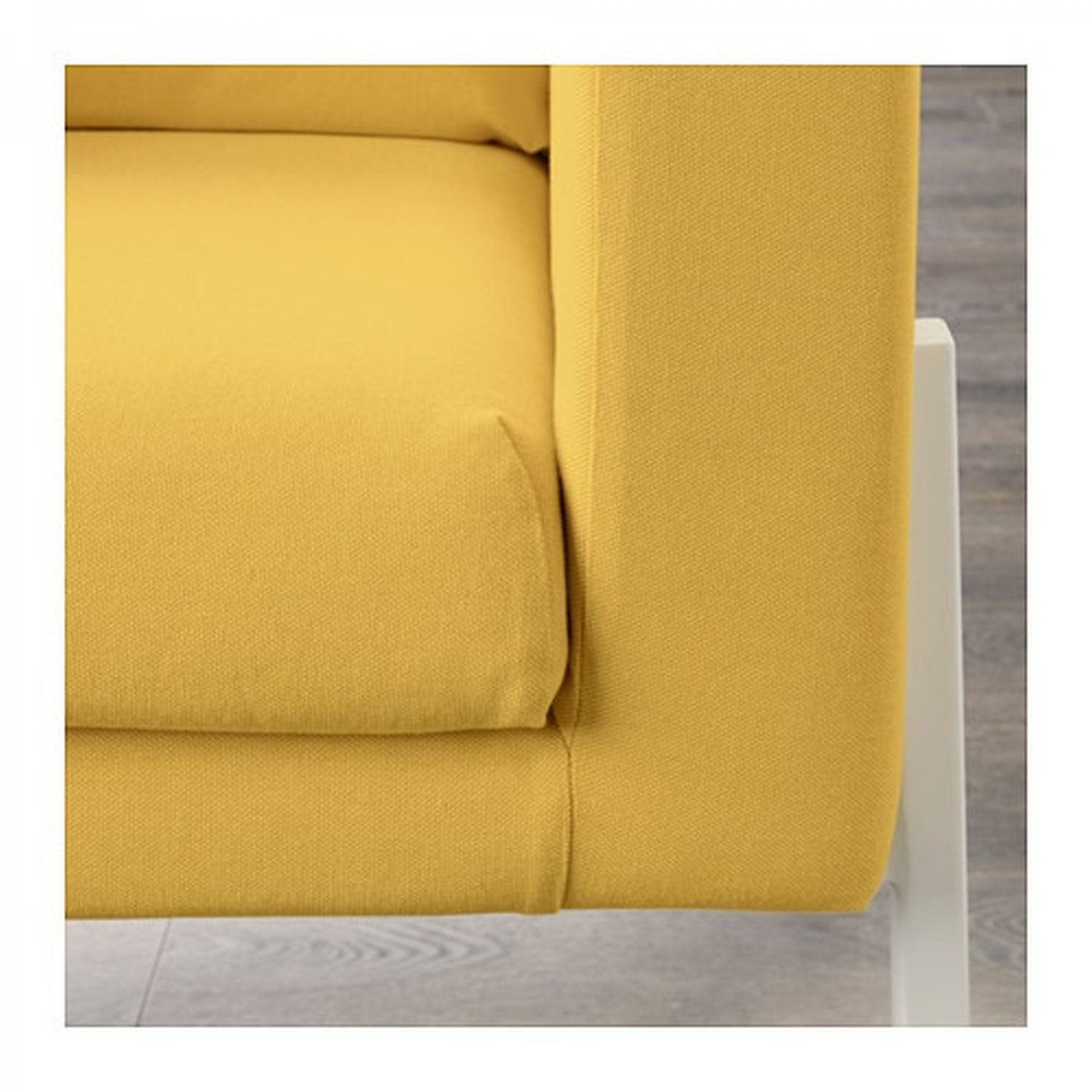 IKEA Koarp Armchair SLIPCOVER Chair Cover ORRSTA GoldenYellow YELLOW New