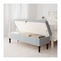 IKEA Stocksund Bench SLIPCOVER Cover REMVALLEN Blue White Stripes Cottage Chic