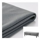 IKEA Stocksund Bench SLIPCOVER Cover LJUNGEN  GRAY Grey Velvet