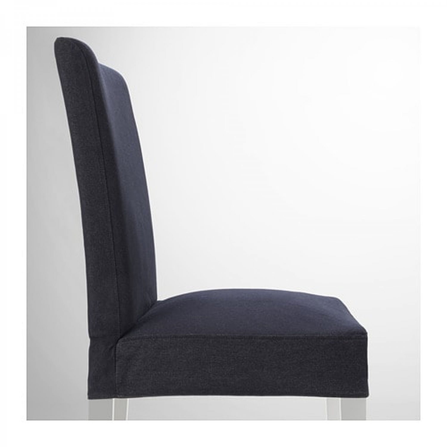 IKEA Henriksdal Chair SLIPCOVER Cover 21" 54cm VANSTA DARK BLUE Denim