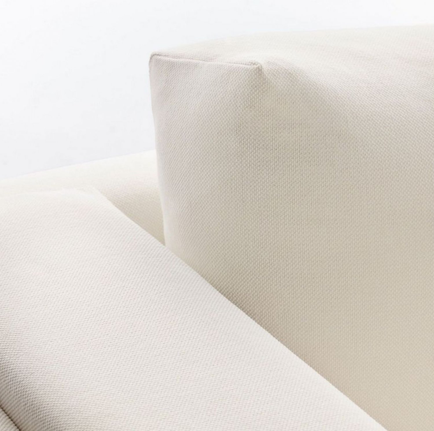 IKEA Nockeby SLIPCOVER Loveseat w Chaise Left COVER Tallmyra Light Beige