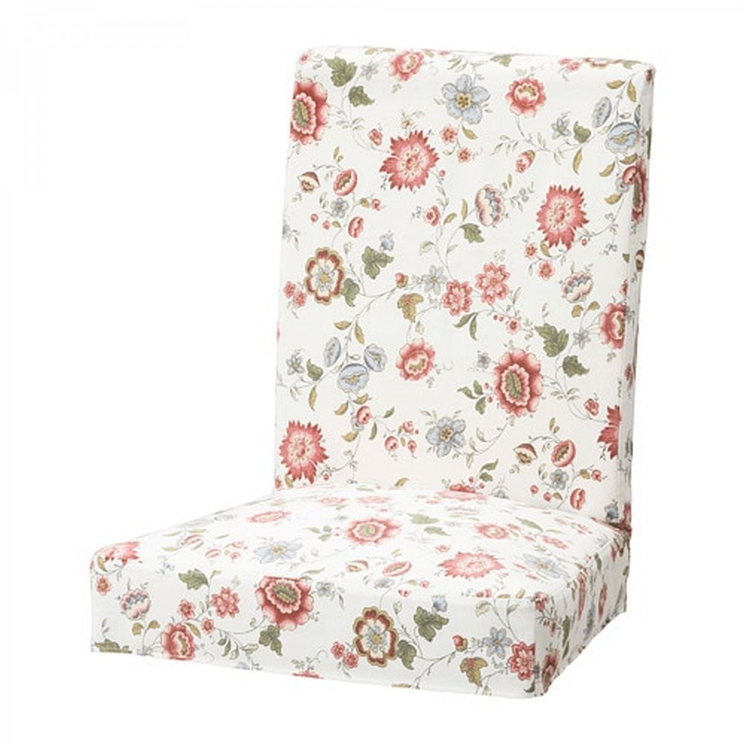 IKEA Henriksdal Chair SLIPCOVER Cover VIDESLUND Floral 21" 54cm